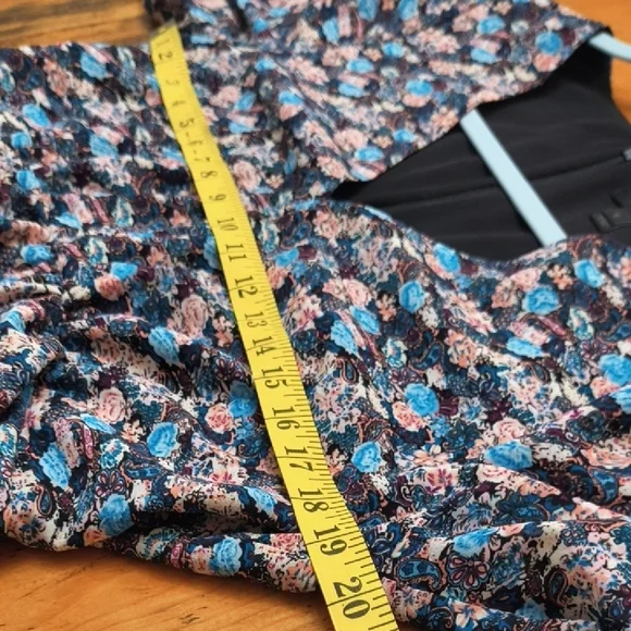 J. Crew Multicolor Floral Long Sleeve Dress - Picture 13 of 14